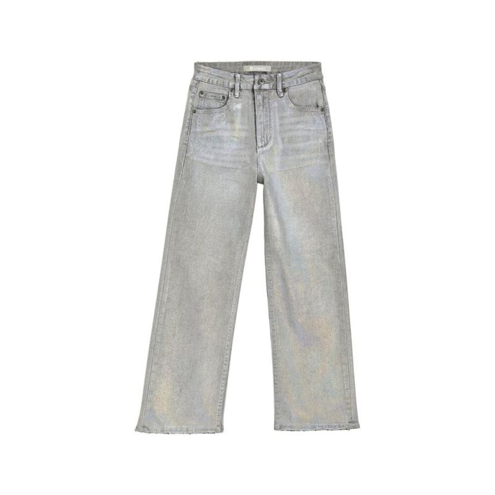Tractr Girls Jeans Slim Straight Pant, White